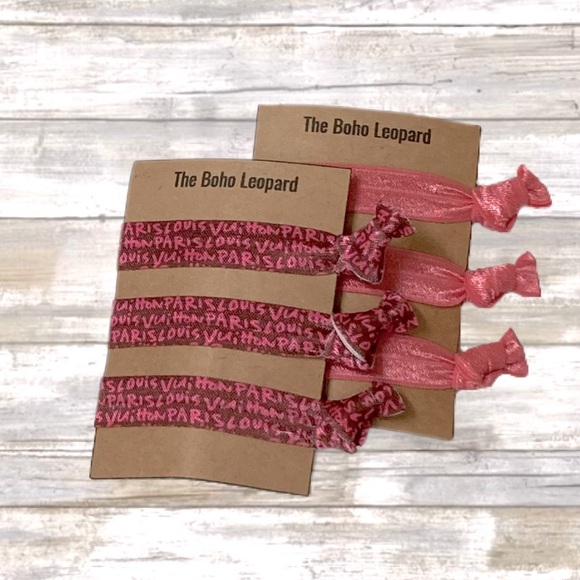 Handmade Custom Hair Tie Set - Picture 1 of 2